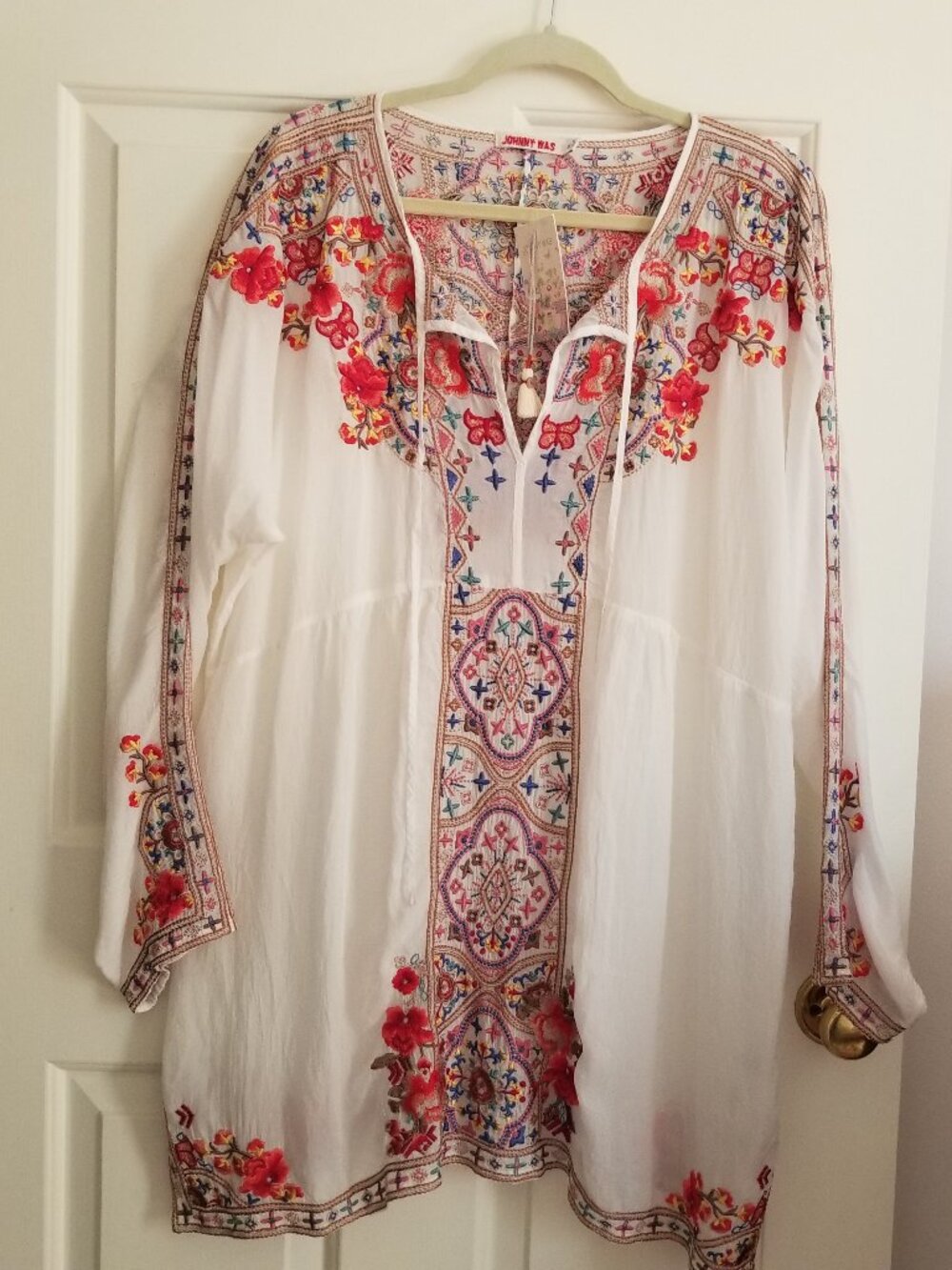 JOHNNY WAS alora blouse XL NWT